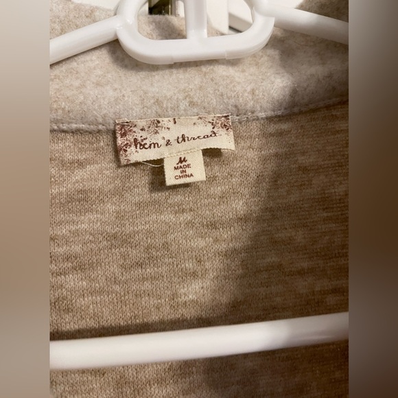 Whitmore Open Front Color block Coat - Picture 4 of 5